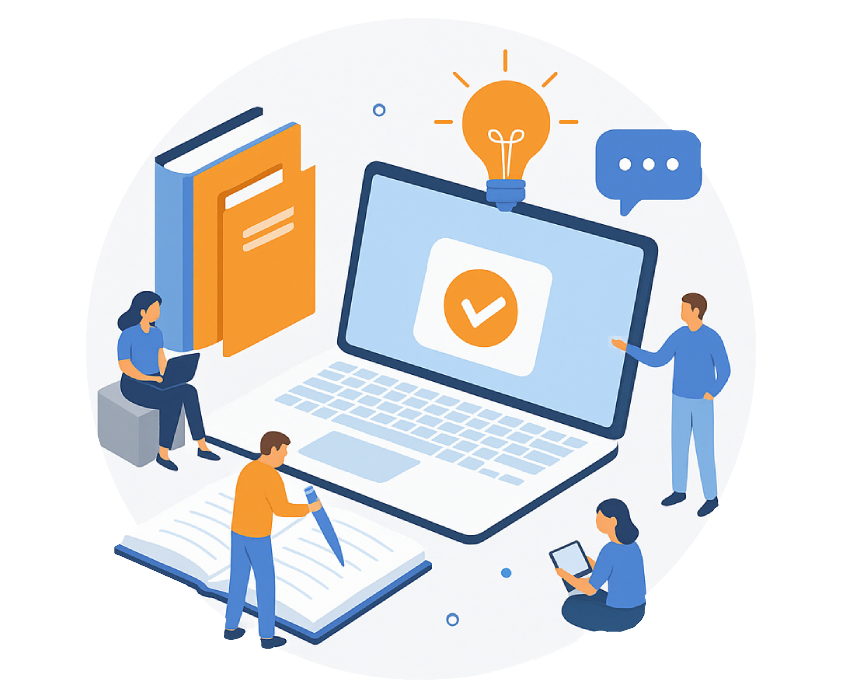 Ilustration qui represente notre solution QualiopSys.
