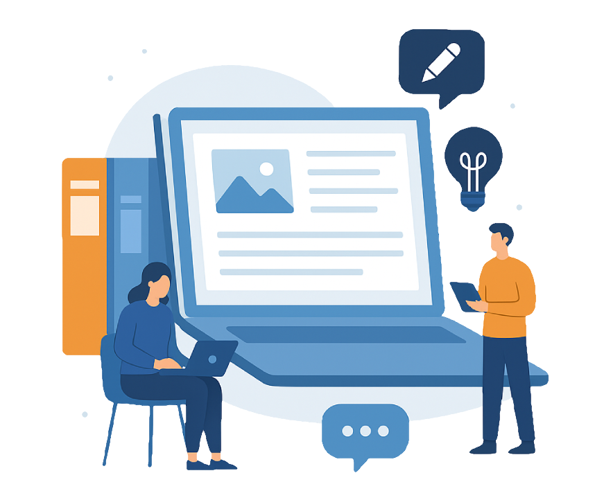 Ilustration qui represente notre solution QualiopSys.